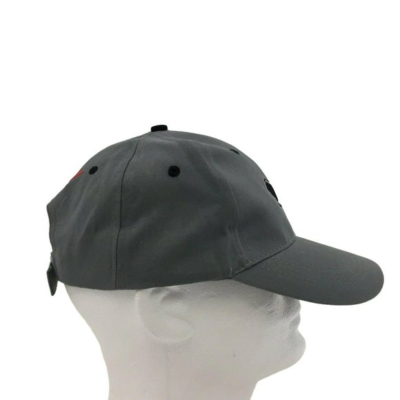 UNLV Runnin Rebels Snapback Hat Grey Adjustable Hook and Loop Baseball Cap - Picture 7 of 11